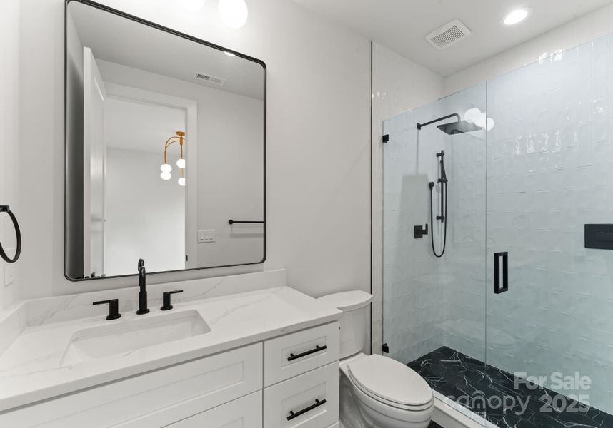 Furnished interior view inside a new home in , Charlotte (Image 9).