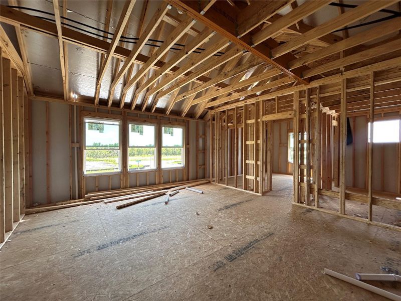 In-progress construction of a new home in The Trails at Carmel, Pflugerville, TX (Image 8). In-progress construction of a new home in The Trails at Carmel, Pflugerville, TX (Image 8).