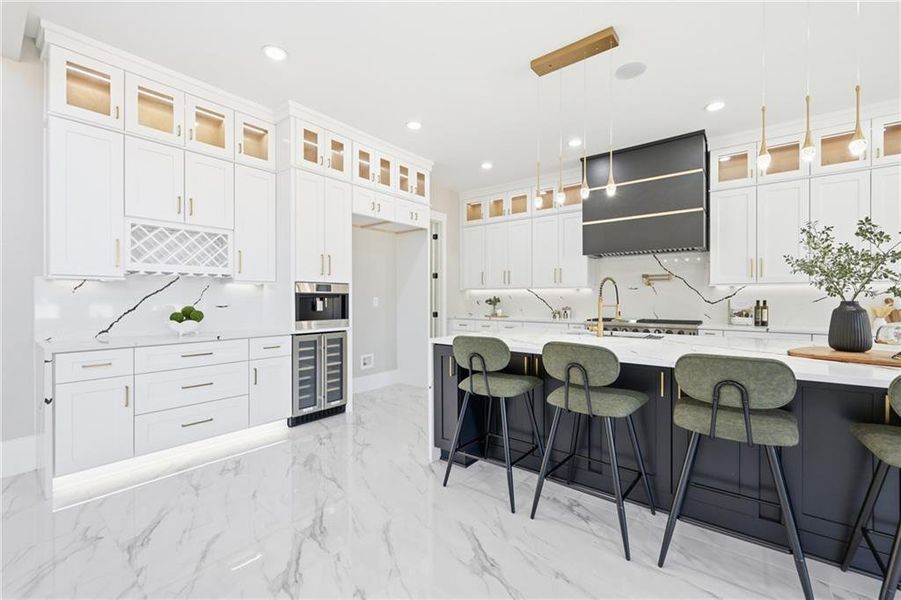 Furnished interior view inside a new home in , Dacula (Image 27).