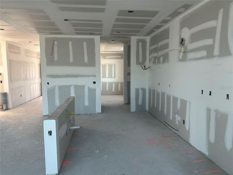 In-progress construction of a new home in Oakfield Trails, Parrish, FL (Image 16).