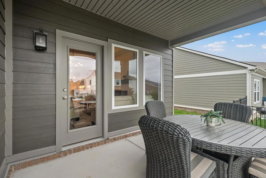 The Oakland D Outdoor Living Area The Oakland D Outdoor Living Area