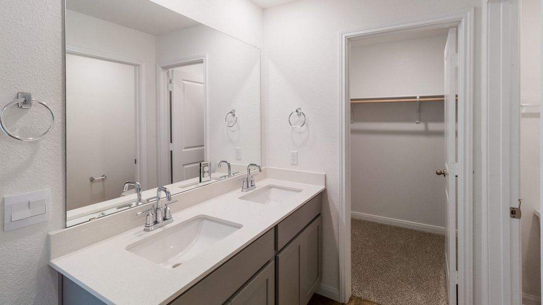 Representative furnished interior of a home built from the The Elgin by D.R. Horton in Monarch Ranch, Manor (Image 6). Representative furnished interior of a home built from the The Elgin by D.R. Horton in Monarch Ranch, Manor (Image 6).