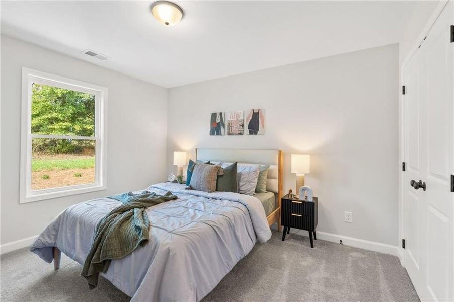 Furnished interior view inside a new home in Wildwood Place, Powder Springs (Image 6).