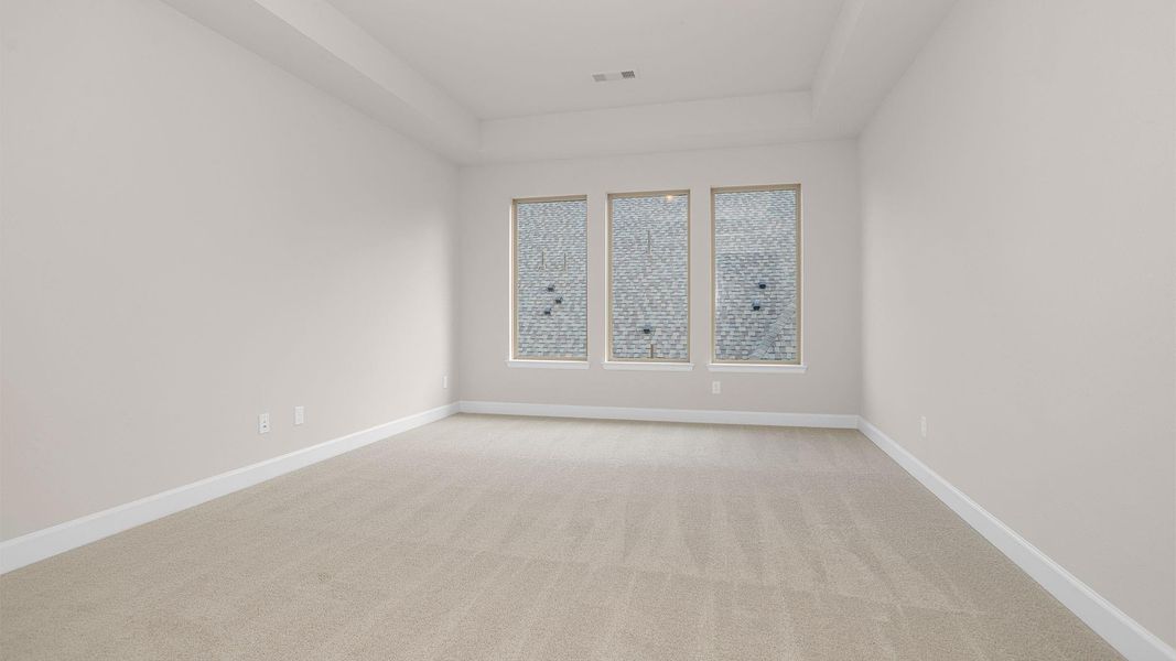 Spacious, unfurnished interior of a new home in Meridiana, Manvel (Image 6).
