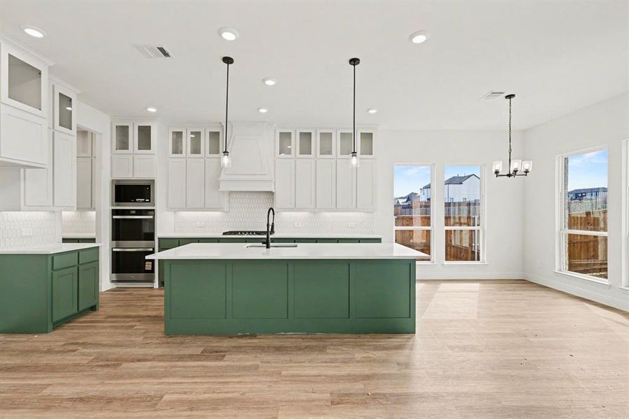 Furnished interior view inside a new home in , Prosper (Image 12).