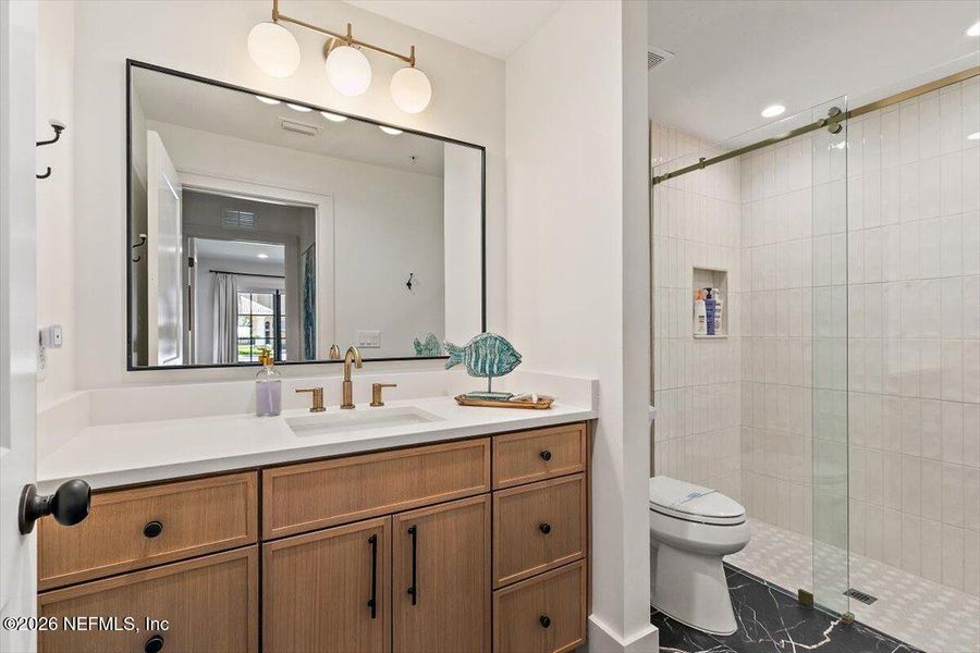 Furnished interior view inside a new home in , Jacksonville Beach (Image 36).