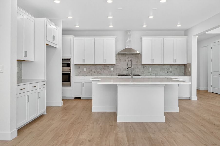 Furnished interior view inside a new home in Macanta, Castle Rock (Image 5).