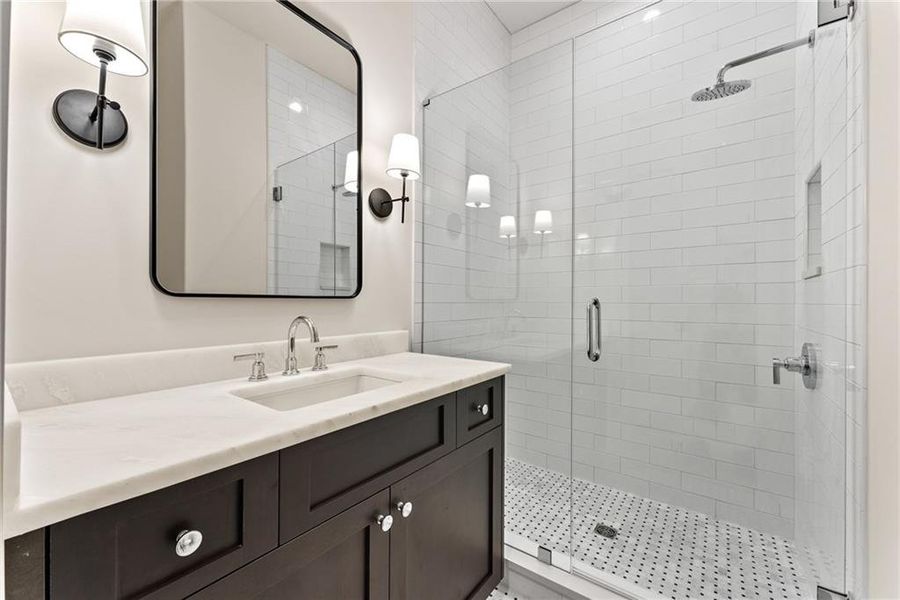 Furnished interior view inside a new home in , Chattahoochee Hills (Image 8).