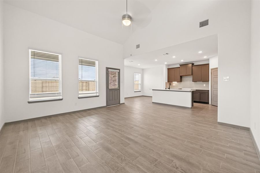 Spacious, unfurnished interior of a new home in Rates starting as low as, Iowa Colony (Image 23).