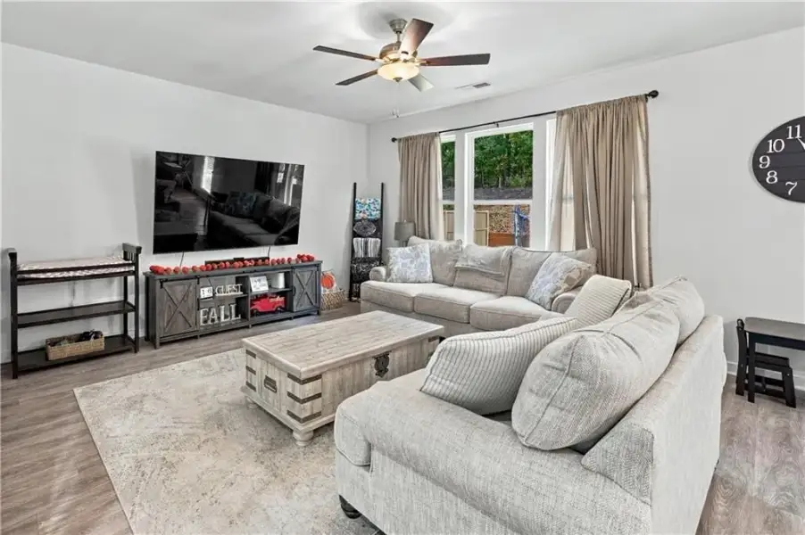 Furnished interior view inside a new home in Sutton’s Landing, Statham (Image 7).