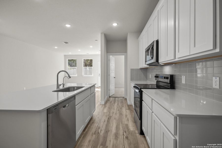 Furnished interior view inside a new home in Rosemont Hill, San Antonio (Image 8).