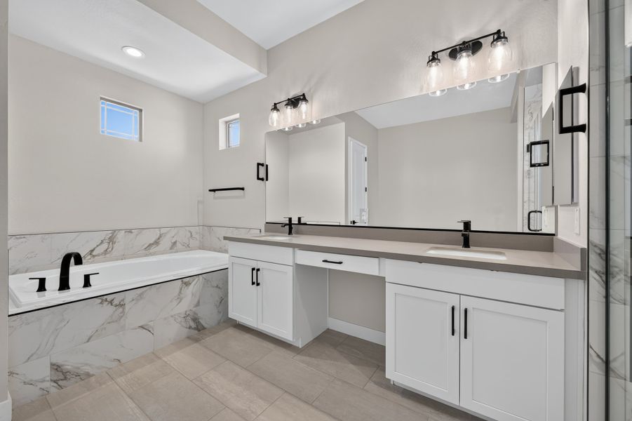 Furnished interior view inside a new home in Legado, Queen Creek (Image 11).