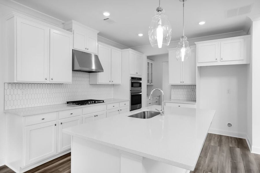 Furnished interior view inside a new home in Kennison Creek, Cumming (Image 4). Furnished interior view inside a new home in Kennison Creek, Cumming (Image 4).