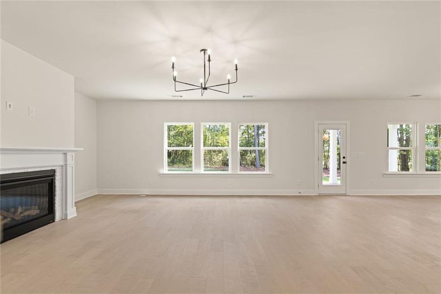 Spacious, unfurnished interior of a new home in , Cumming (Image 52).