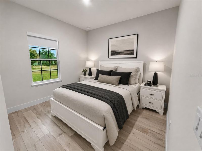 Furnished interior view inside a new home in , Ocala (Image 8).