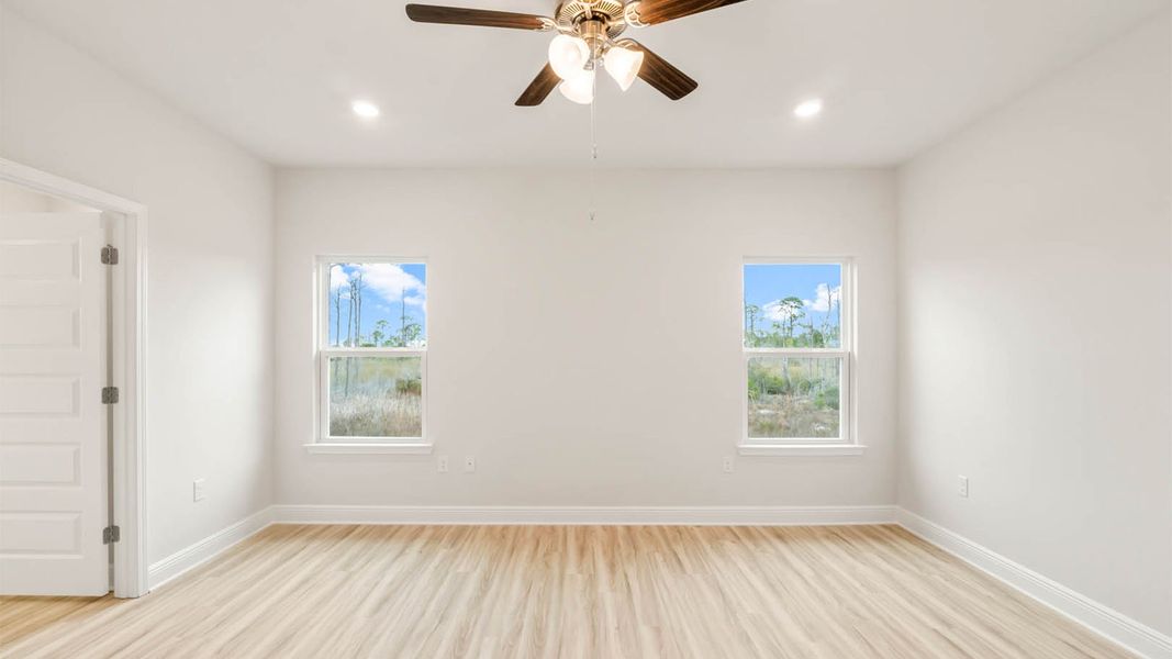 Spacious, unfurnished interior of a new home in Windmark Beach, Port Saint Joe (Image 27). Spacious, unfurnished interior of a new home in Windmark Beach, Port Saint Joe (Image 27).