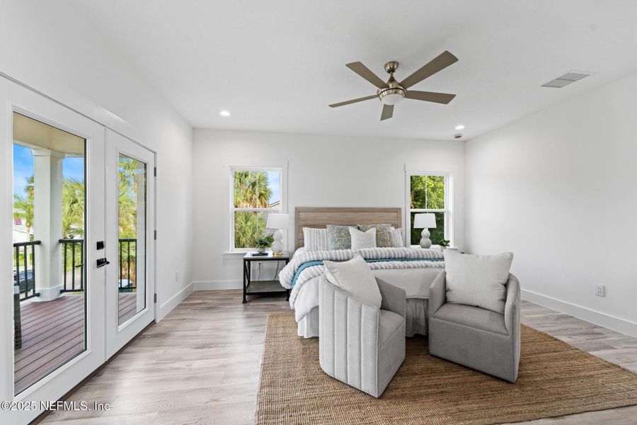 Furnished interior view inside a new home in , Jacksonville Beach (Image 59). Furnished interior view inside a new home in , Jacksonville Beach (Image 59).