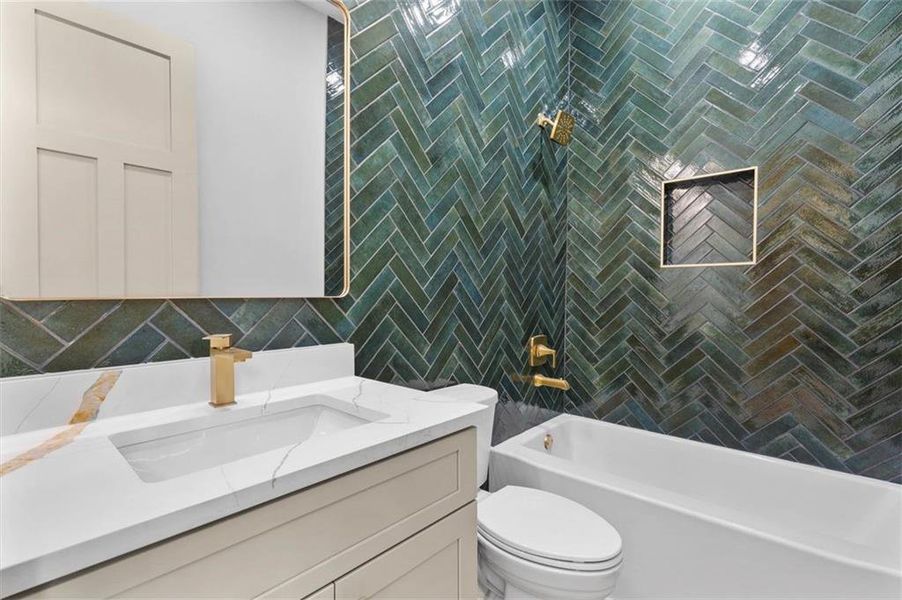 Furnished interior view inside a new home in , Powder Springs (Image 12). Furnished interior view inside a new home in , Powder Springs (Image 12).