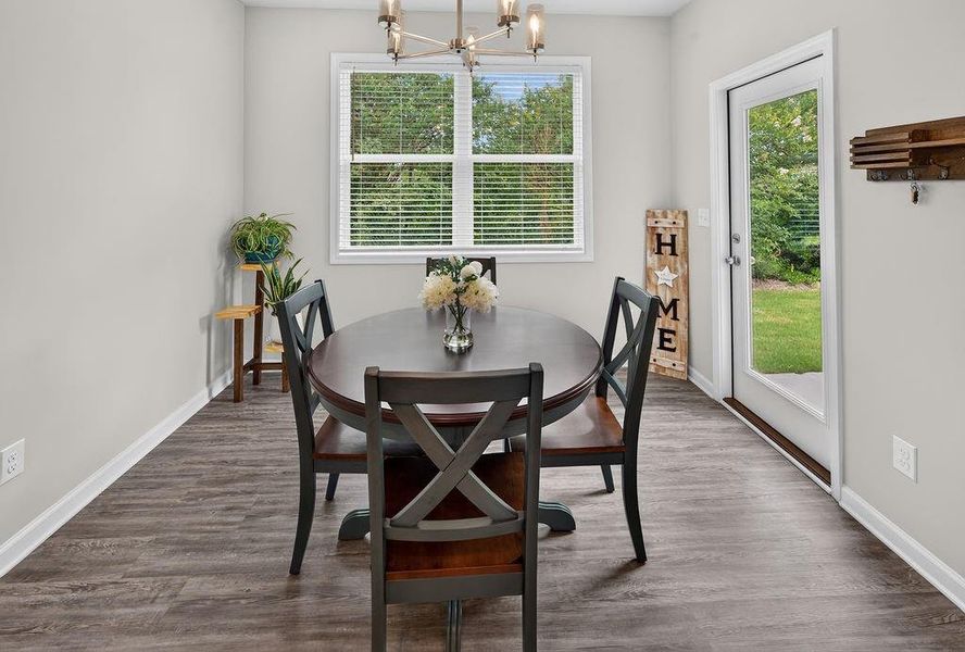 Furnished interior view inside a new home in , Calhoun (Image 19). Furnished interior view inside a new home in , Calhoun (Image 19).