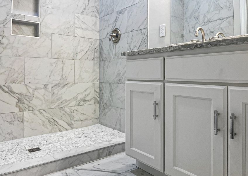 Furnished interior view inside a new home in , St. Stephen (Image 12).