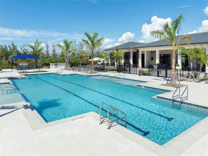 Community amenities in Vistera of Venice – Garden Series, Nokomis (Image 9).