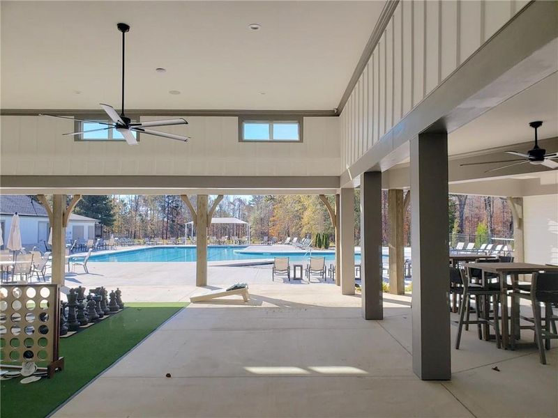 Furnished interior view inside a new home in Twin Lakes, Hoschton (Image 4).