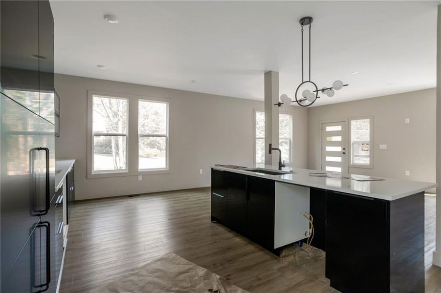 Furnished interior view inside a new home in , Decatur (Image 4). Furnished interior view inside a new home in , Decatur (Image 4).