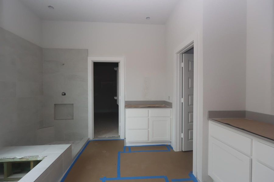 In-progress construction of a new home in Clopton Farms, Montgomery, TX (Image 9).