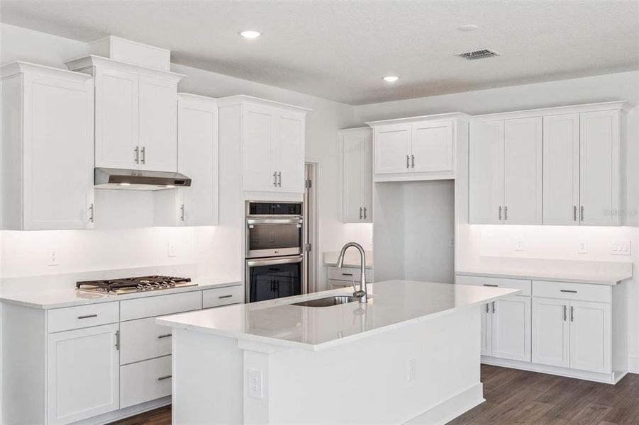 Furnished interior view inside a new home in Eden Crest, Apopka (Image 11). Furnished interior view inside a new home in Eden Crest, Apopka (Image 11).