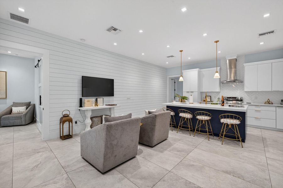 Furnished interior view inside a new home in , Oakland Park (Image 4). Furnished interior view inside a new home in , Oakland Park (Image 4).