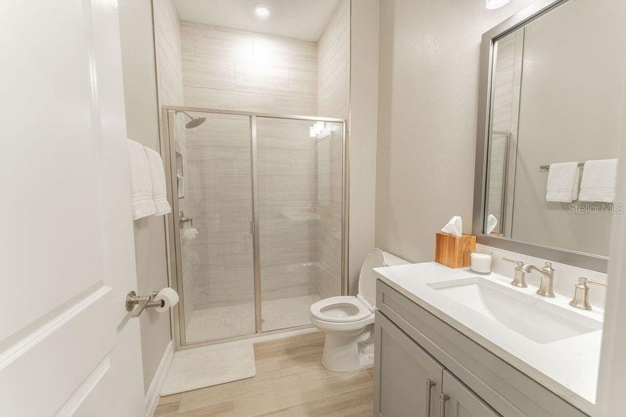 Furnished interior view inside a new home in , Tampa (Image 27).