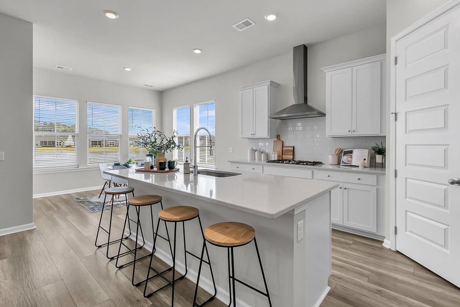 Furnished interior view inside a new home in Horizons at Summers Corner | 55+: The Legends, Summerville (Image 8).