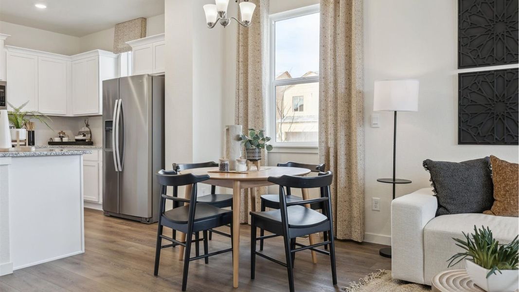 Furnished interior view inside a new home in Settlers Crossing, Commerce City (Image 7).