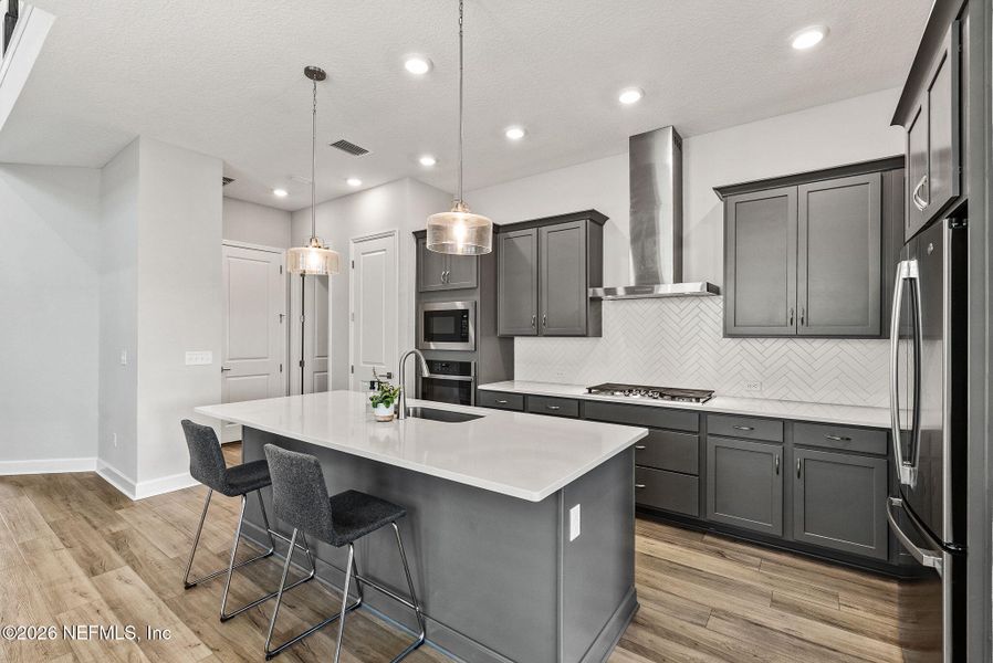 Furnished interior view inside a new home in Granville at eTown 38', Jacksonville (Image 5).