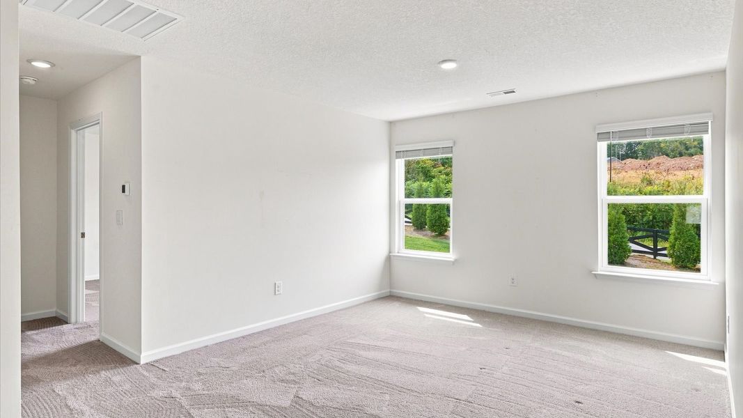 Spacious, unfurnished interior of a new home in Mary's Pointe, Clinton (Image 28). Spacious, unfurnished interior of a new home in Mary's Pointe, Clinton (Image 28).