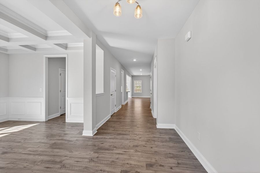 Spacious, unfurnished interior of a new home in Crystal Village, Albemarle (Image 9).