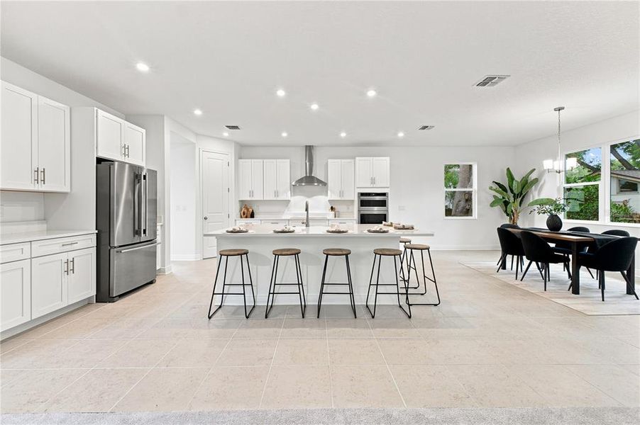 Furnished interior view inside a new home in , Tampa (Image 36).