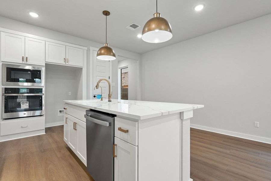 Furnished interior view inside a new home in Flora, Hutto (Image 11).