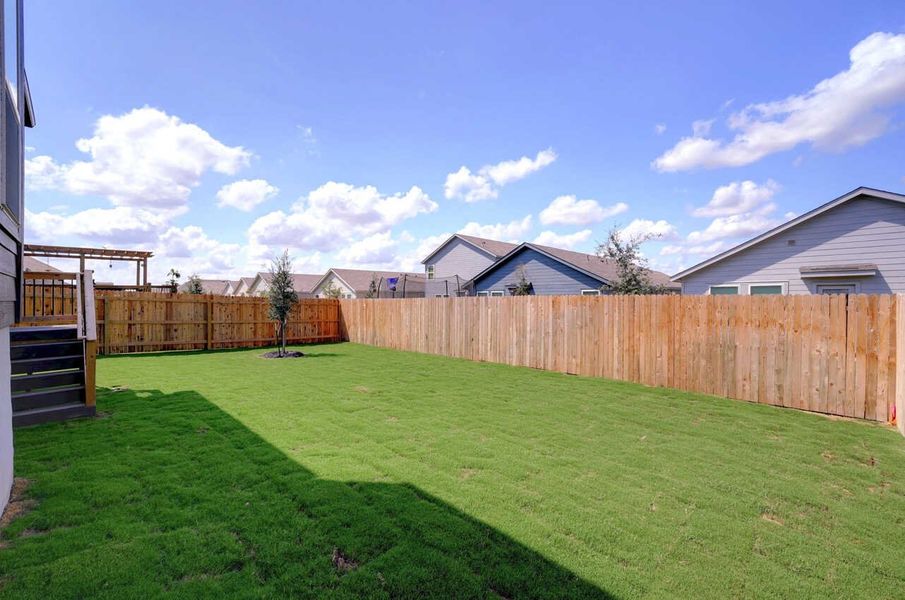Exterior details and patio area of a home in VIDA, San Antonio (Image 23). Exterior details and patio area of a home in VIDA, San Antonio (Image 23).