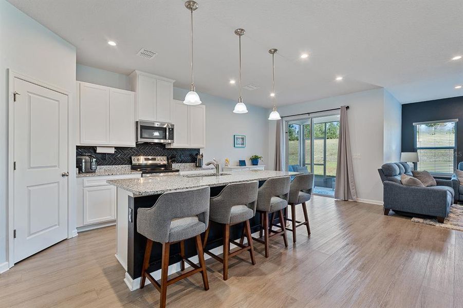 Furnished interior view inside a new home in , Minneola (Image 8).