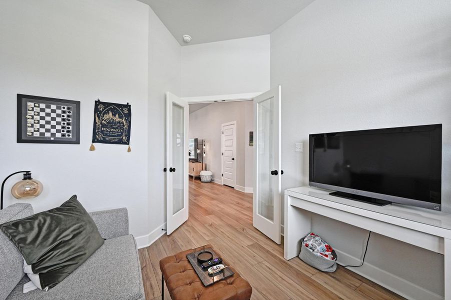 Charming French doors! Charming French doors!