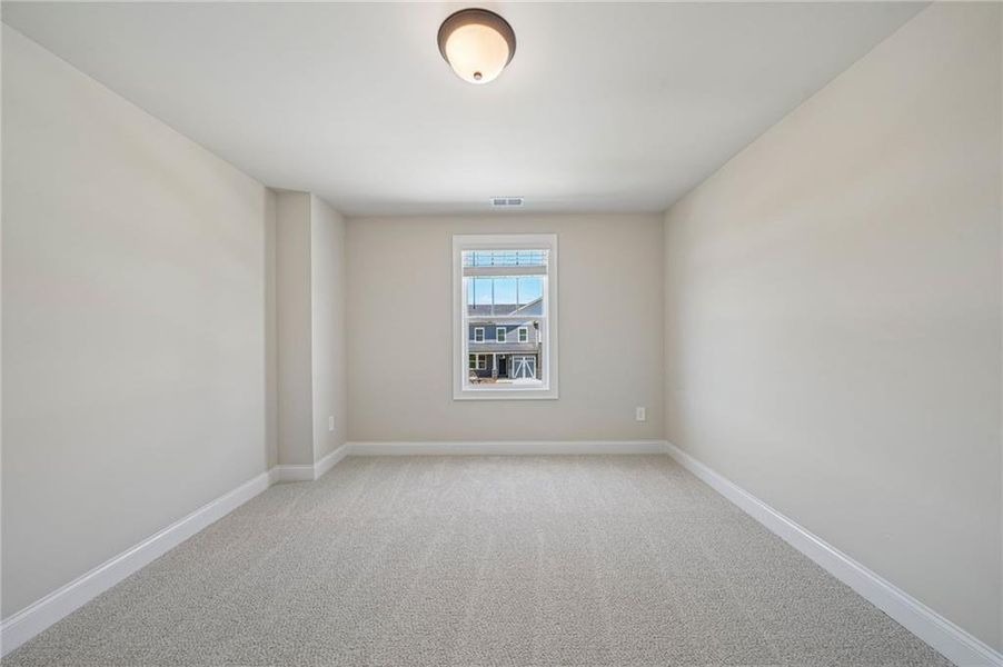 Spacious, unfurnished interior of a new home in Vines at Mill Creek - Legacy Series, Braselton (Image 34). Spacious, unfurnished interior of a new home in Vines at Mill Creek - Legacy Series, Braselton (Image 34).