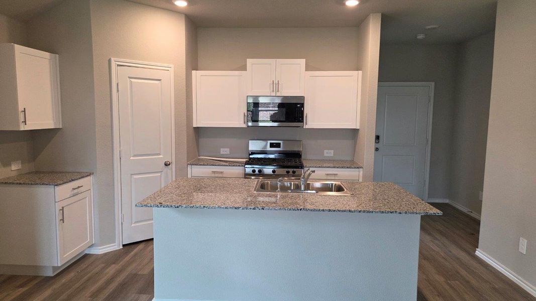 Furnished interior view inside a new home in Rosewood at Beltmill, Fort Worth (Image 3).