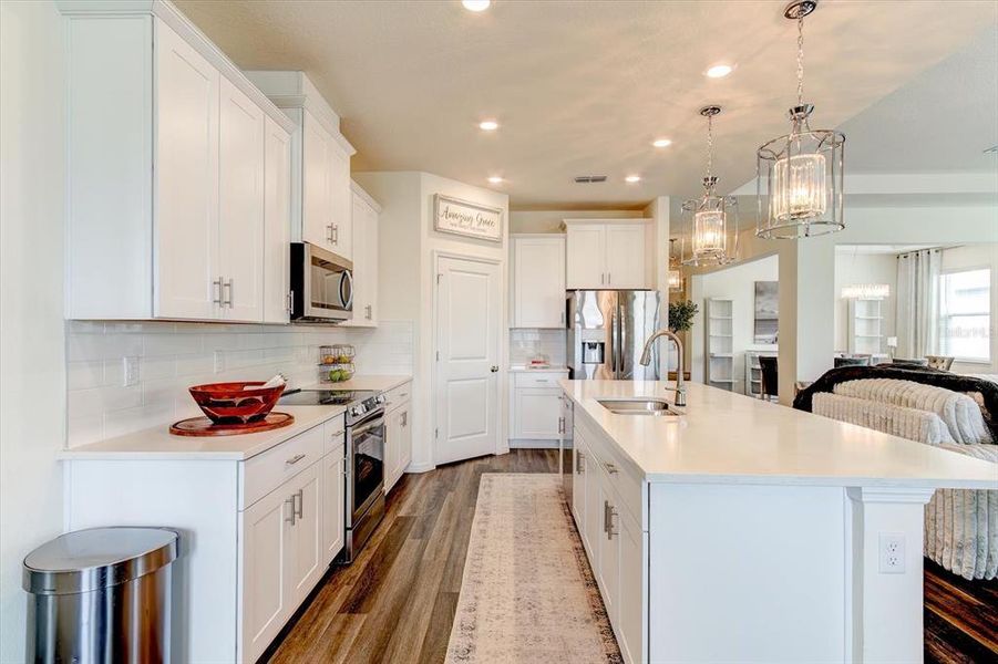 Furnished interior view inside a new home in Archers Mill, Ormond Beach (Image 8).