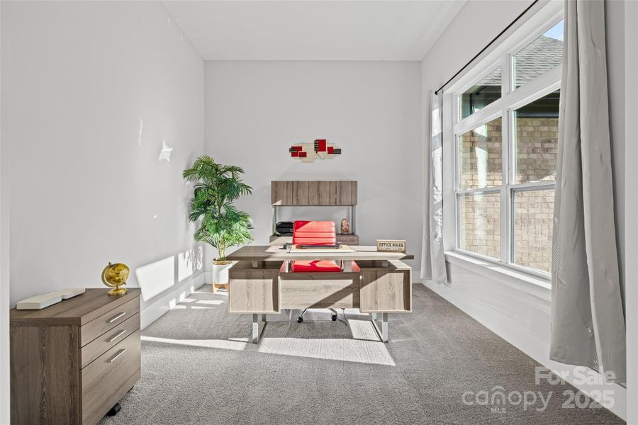 Furnished interior view inside a new home in , Clover (Image 4).