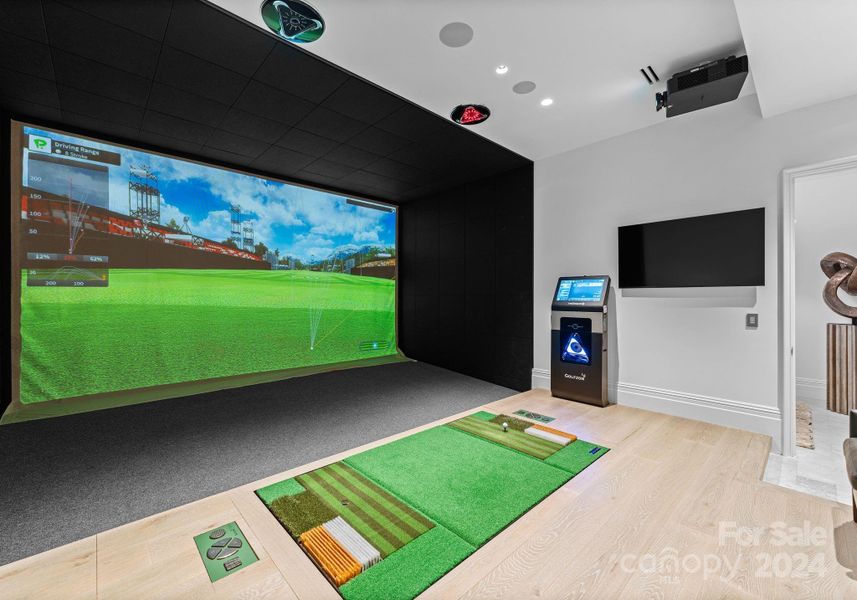 TWOVISION Plus golf simulator by Golfzon.