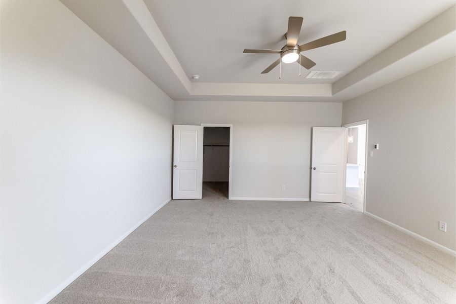 Spacious, unfurnished interior of a new home in Westridge, McKinney (Image 39).