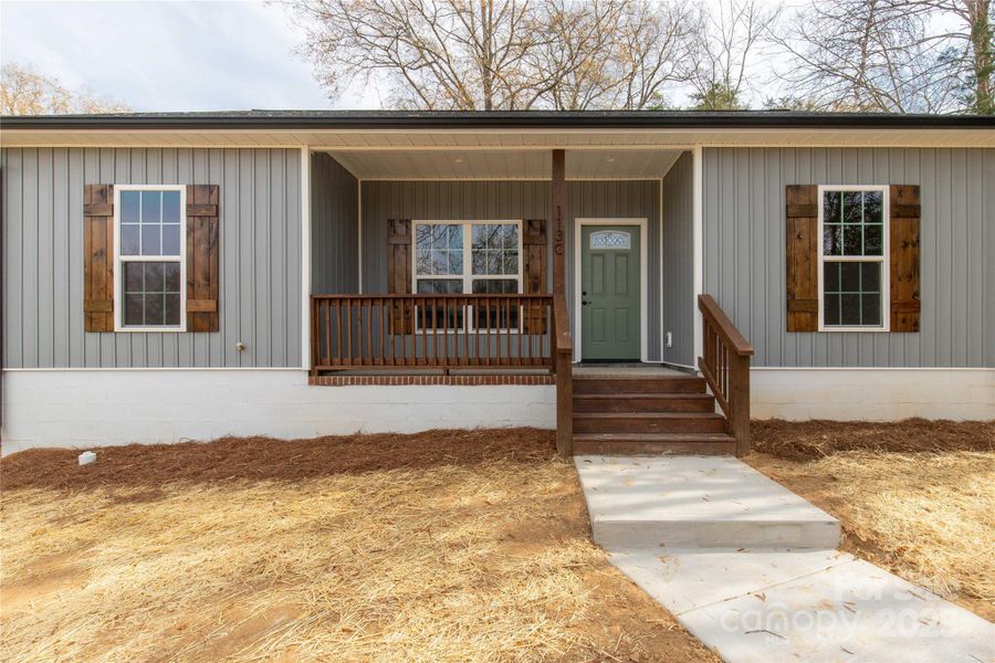 Exterior details and patio area of a home in , Chester (Image 16).