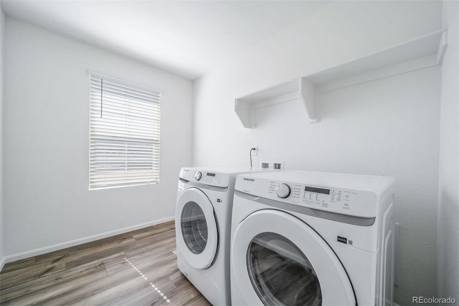 Close-up of interior finishes inside a home in Reunion, Commerce City (Image 17).