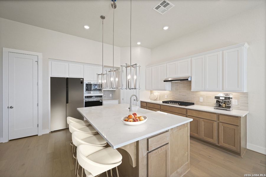 Furnished interior view inside a new home in Davis Ranch, San Antonio (Image 4).